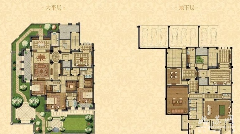 绿城苏州御园 户型图